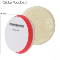MENZERNA Premium Orbital Kuzu Yünü Polisaj Keçesi 140 mm/5,5" - 2