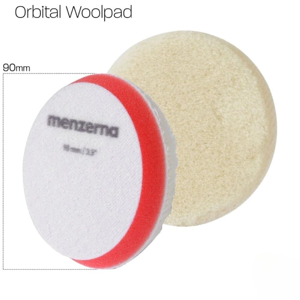 MENZERNA Premium Orbital Kuzu Yünü Polisaj Keçesi 140 mm/5,5" - 2
