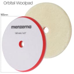 MENZERNA Premium Orbital Kuzu Yünü Polisaj Keçesi 140 mm/5,5" - 4